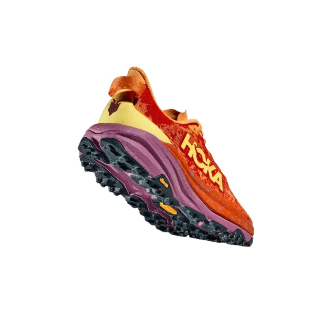 Hoka One Women's Speedgoat 6 Trail Running Shoe - Sherbet/Beetroot 